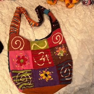 Boho hippie purse